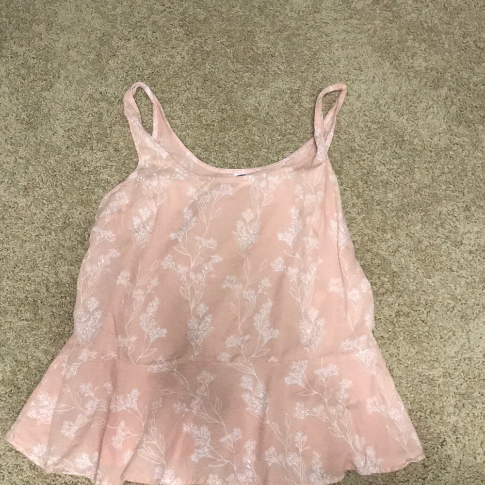 Tank top peplum top